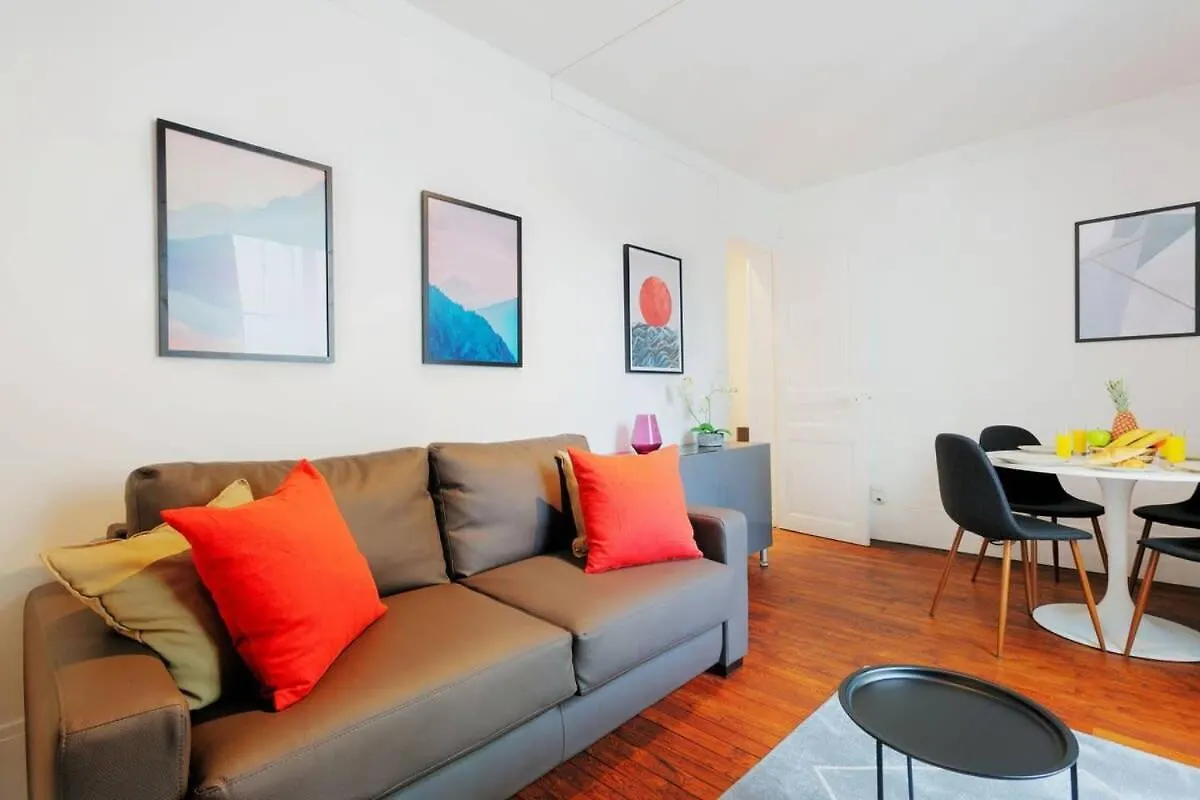 Bastille 1Br Cozy Apartment Paris France
